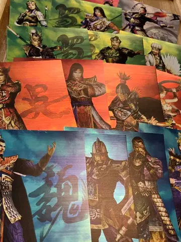 118 진 삼국무쌍3 16무장 캐릭터 엽서