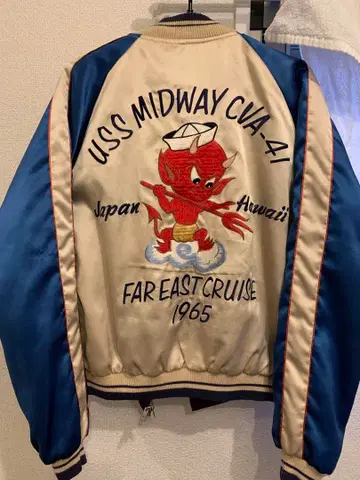 초레어 테일러 토요 스카잔 수베니어 자켓 데빌 드래곤