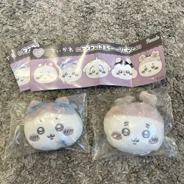 치이카와 (먼작귀) 마스코트 거울 ~리본~ 하치와레 헌책방 게