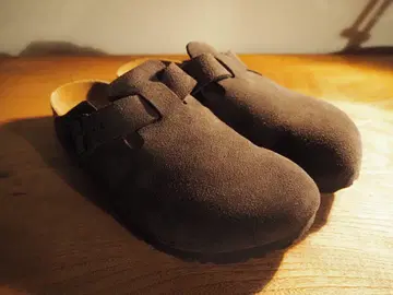 BIRKENSTOCK BOSTON 벨벳 그레이