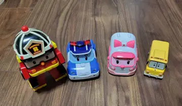 로보카 폴리 묶음 판매 스쿨비 소방차 경찰차 핑크 자동차 버스