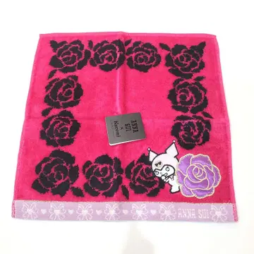 ANNA SUI x 쿠로미 산리오 콜라보 타월 손수건 1개