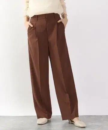 로리즈팜 린넨 라이크 슬랙스 팬츠 M 택 포함 새상품
