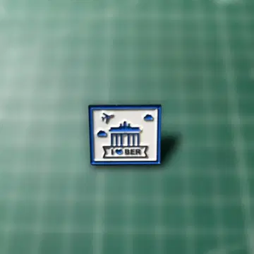 베를린 I BER 핀 배지 독일 expo 2025