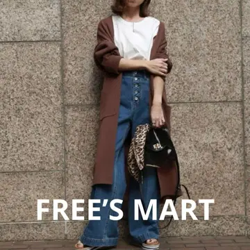 프리즈마트 여성용 롱 기장 가디건 브라운 긴팔 가을