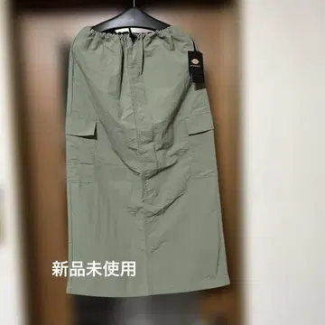미사용 새상품 Dickies 올리브 그린 롱 스커트