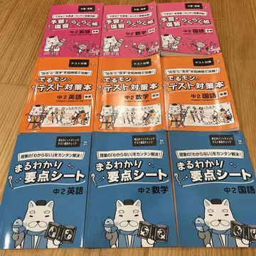 아루나로 가정교사 중2 영어 수학 국어 테스트 텍스트 세트