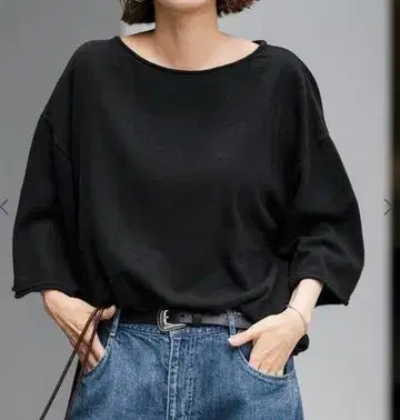 새상품 미사용 FRAMeWORK 빈티지 라이크 피마 Tee