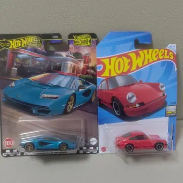 Lamborghini Countach & Porsche 911