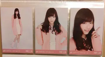 노기자카46 니시노 나나세 브로마이드 2014 April-II 핑크 컴프