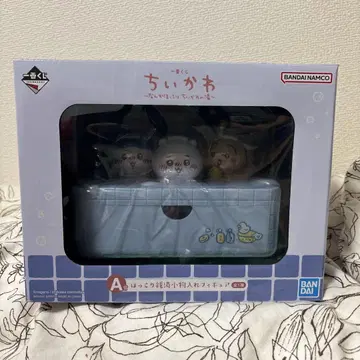 치이카와 (먼작귀) 1번 복권 A상 포근포근 목욕탕 소품함 피규어