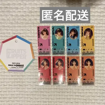 FRUITS ZIPPER 후르츠 지퍼 라라포트 스티커