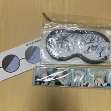 고죠 사토루 주술회전전 안대 안경닦이 마그넷 세트
