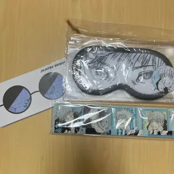고죠 사토루 주술회전전 안대 안경닦이 마그넷 세트