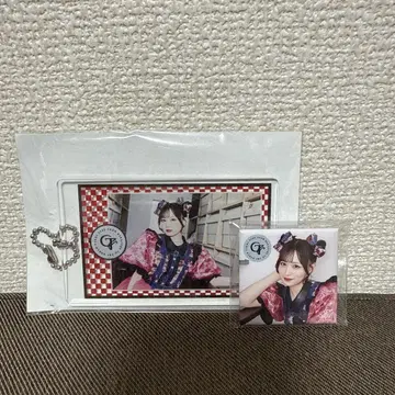 CANDYTUNE 타치바나 코토미 아크릴 키링&캔뱃지 세트