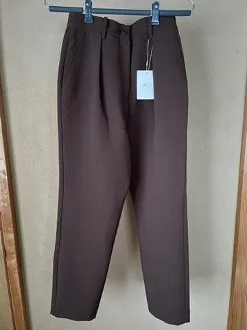 WCJ 슬랙스 브라운 프리 사이즈 WCJ-TC-128