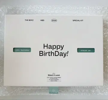 THE BOYZ HBD 2024 SPECIAL KIT 더보이즈 현재