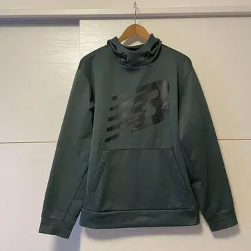 New Balance 다크 그린 후드티 L
