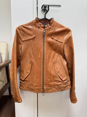 아메리칸 라그 씨 가죽 자켓 양가죽