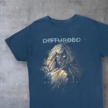 Disturbed 밴드 티셔츠 L 사이즈 상당 2212