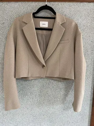 MURUA 베이지 크롭 자켓 F