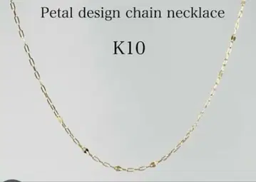 symcredo K10 페탈 체인 목걸이