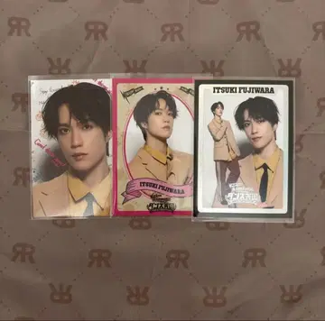 후지와라 이츠키 란란 포토 카드 시크릿