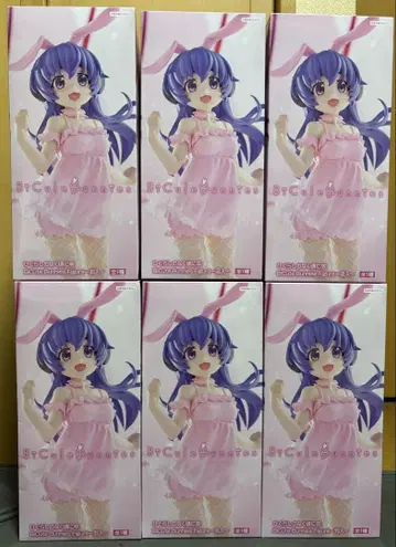 쓰르라미 울 적에 BiCute Bunnies Figure 하뉴 6개