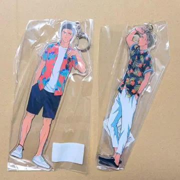 지저귀는 새는 날갯짓하지 않아 빅 아크릴 키링 야시로 햐쿠메키