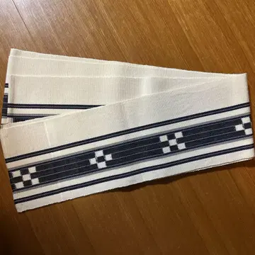 오키나와 전통 공예 수직 팔중산 민서 직조 반폭 오비