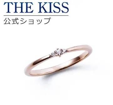 [ 새상품 ] THE KISS 핑크 골드 반지 7호