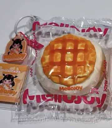 mellojoy 크림 와플 마루 미사용 새상품 메로조이 스퀴즈