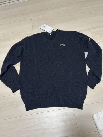 Munsingwear 네이비 V넥 스웨터 L