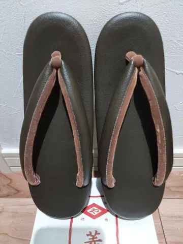 다크 브라운 조리 M 사이즈 Made in Japan