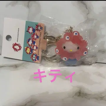 키티 산리오 미야쿠미야쿠 클리어 키링