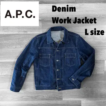 A.P.C. 데님 워크 자켓 사이즈 L 지쟌 apc