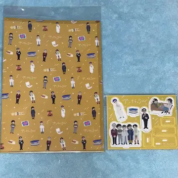 언내추럴 아크릴 스탠드 클리어 파일 라스트 마일