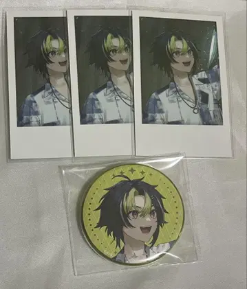 니지산지 SitR 고베 폴라로이드풍 카드 캔뱃지 이나미 라이