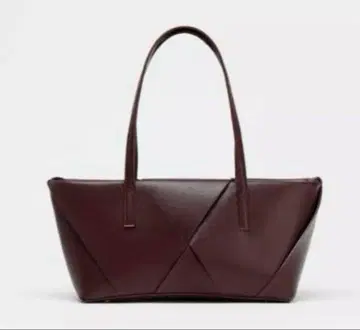 완판템 미사용 택 포함 ZARA 뜨개질 직사각형 백 보르도 자라
