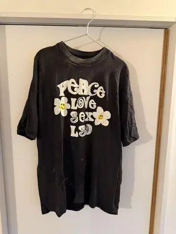 READYMATE PEACE LOVE SEX LSD 셔츠