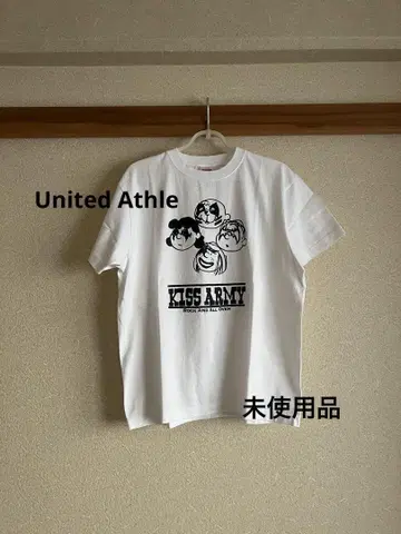 'United Athle' 피넛 x KISS 패러디 T셔츠 M