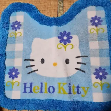 헬로키티 HELLO KITTY 화장실 발 매트 2001년 제조