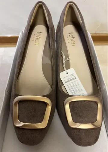 tehen 버클 모티브 베이직 펌프스 24.0cm