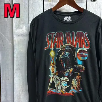 M 구제 의류 스타 워즈 StarWars 롱 슬리브 티셔츠 영화