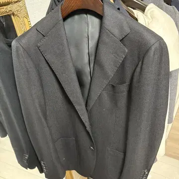 KING JACKET206 블랙 테일러드 자켓