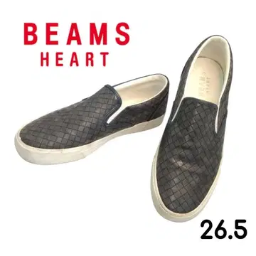 BEAMS HEART 인트레차트 슬립온 스니커즈 26.5cm