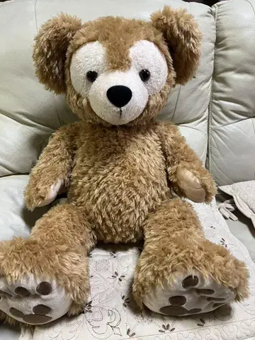 닷피 봉제 인형 M 사이즈 토트 백 포함