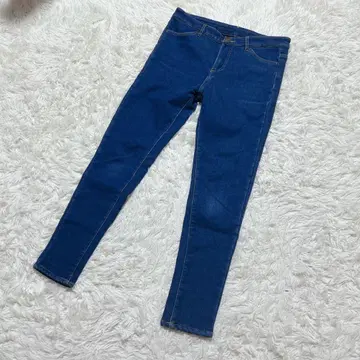 [ c6134 ] 데님 청바지 스키니 블루 속기모