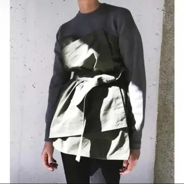 CLANE 비대칭 도킹 니트