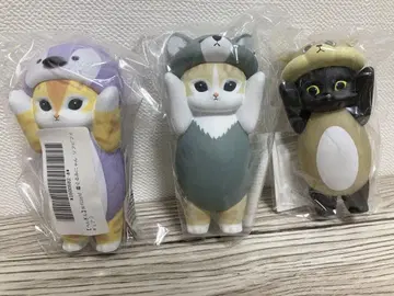 mofusand 인형옷냥 소프트 비닐 피규어 3 펭귄 코알라 개